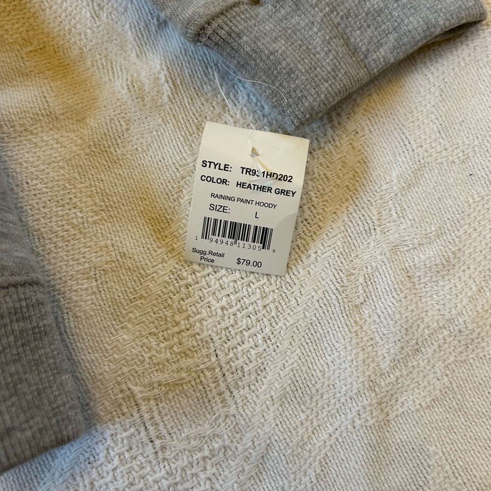True Religion zip up hoodie. NWT. Size L - Picture 4 of 5